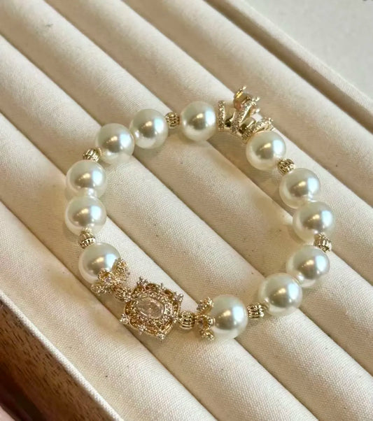 Crowned with Elegance, Freeze-Frame Retro Luxury Charm