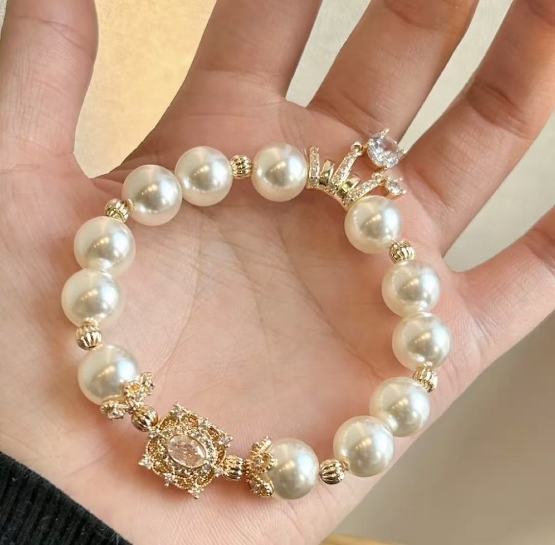 Crowned with Elegance, Freeze-Frame Retro Luxury Charm